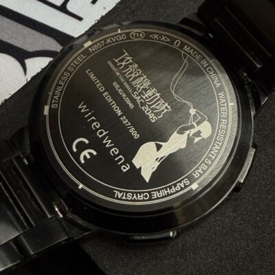 Ghost in the Shell SAC_2045 × wena3 Limited Watch Motoko Kusanagi Model F/S  JPN