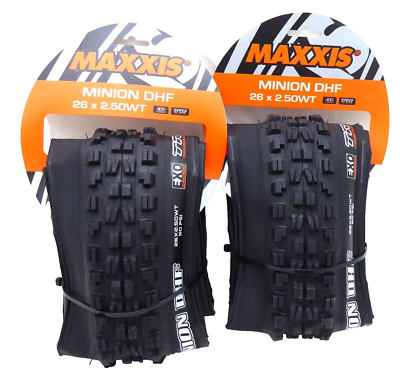 Maxxis Minion DHF 26 x 2.3, Tubeless, Folding, Dual, EXO, Wide