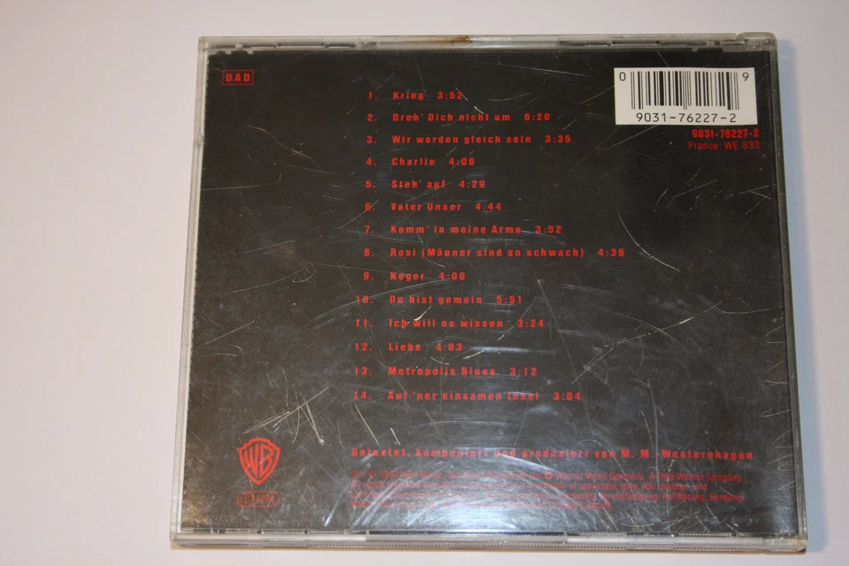 Marius Müller Westernhagen - JaJa - CD - Bild 2 von 3