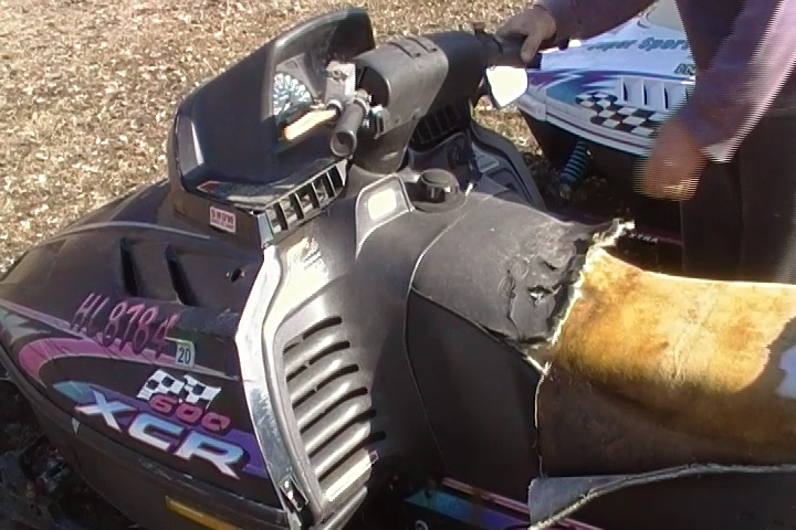 96 Polaris XCR 600 SP Snowmobile Rewind Recoil Aggressive | eBay