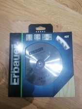 Erbauer 210mm x 30mm - Wood - 40T Circular saw blade - 3663602813033