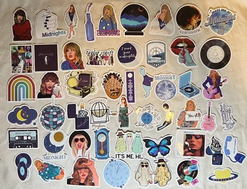 100 Stück Taylor Swift Aufkleber Party Gastgeschenke, Wasserflasche, Deko, Musik - Bild 4 von 9