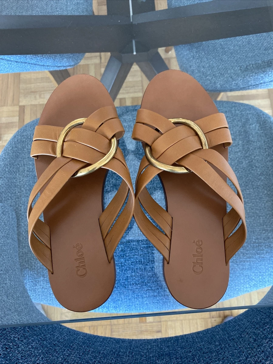 Chloe flat cheap sandals