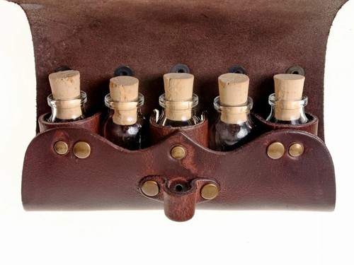 Gürteltasche Tranktasche Flaschenhalter LARP Cosplay Fläschchen für Elixiere - Bild 5 von 5