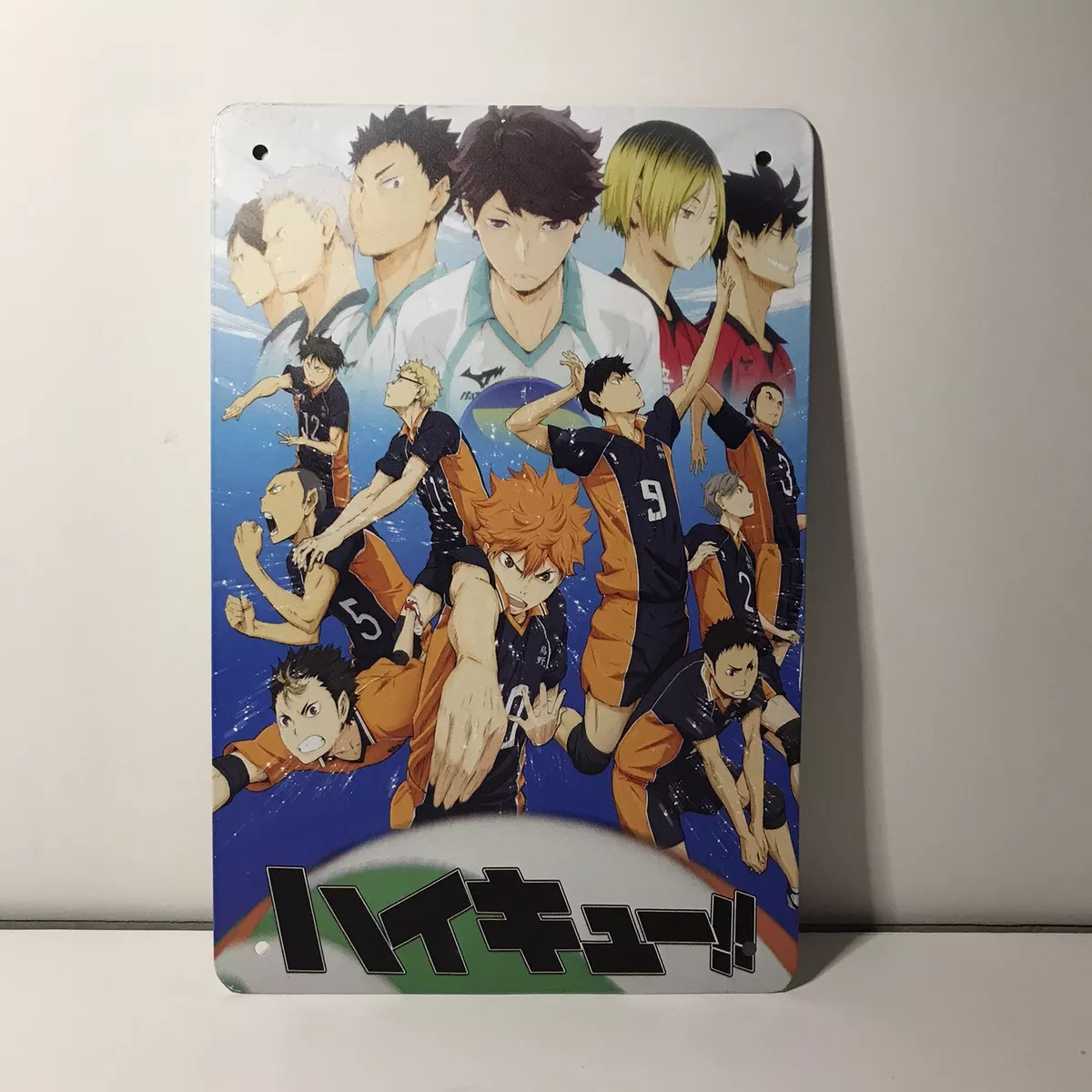 Anime Haikyuu Poster Volleyball, Anime Haikyuu Room Decor