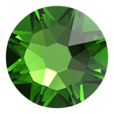 144 Pcs Swarovski Crystal 2058 2088 EMERALD Rhinestone Flatbacks, Non Hotfix - Ss5, Ss10, Ss12, Ss16, Ss20 - Foto 2