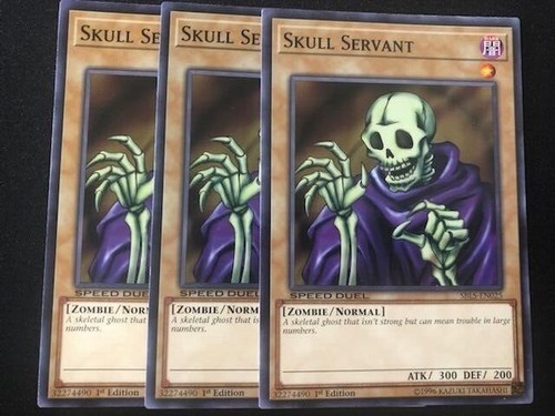 YUGIOH SKULL SERVANT DECK- ZOMBIE- WIGHTMARE- WIGHTPRINCE- BOOK OF LIFE NM - Picture 2 of 10