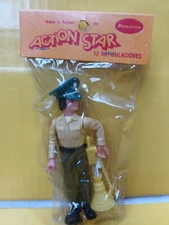 Rare Vintage 70s POLICEMAN Action Star Airfix Donovan Complete Taiwan