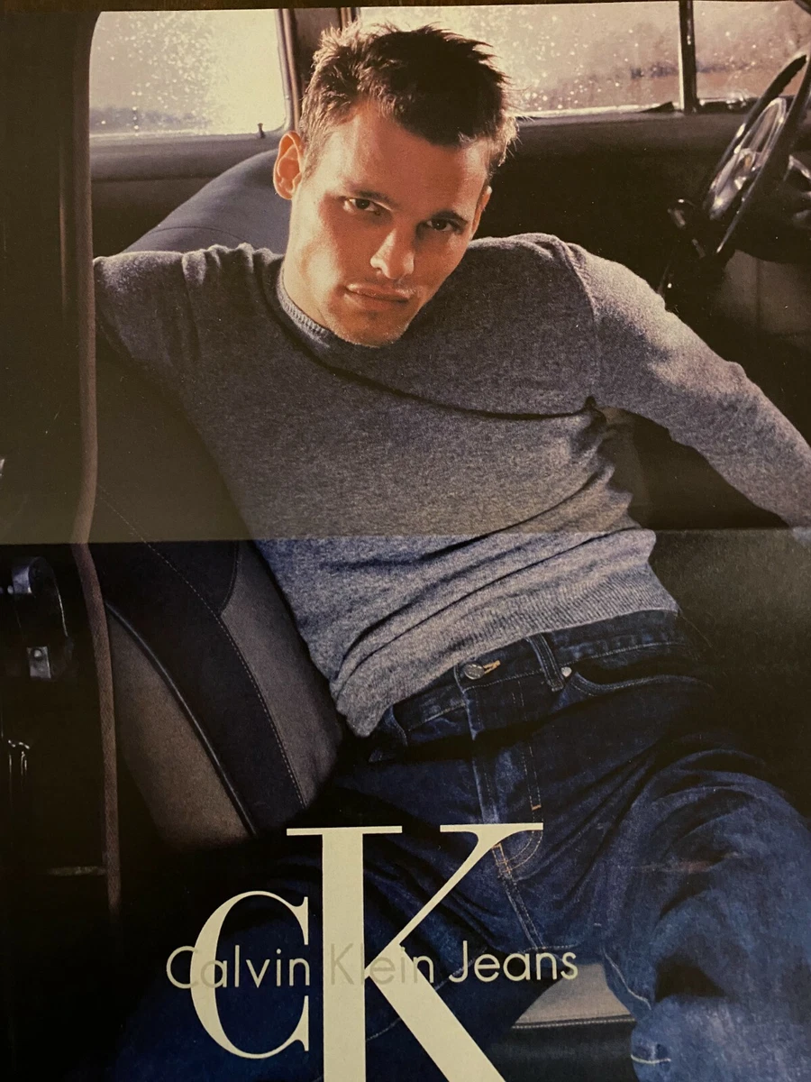 Justin Chambers, Grey's Anatomy, Calvin Klein Jeans, Full Page