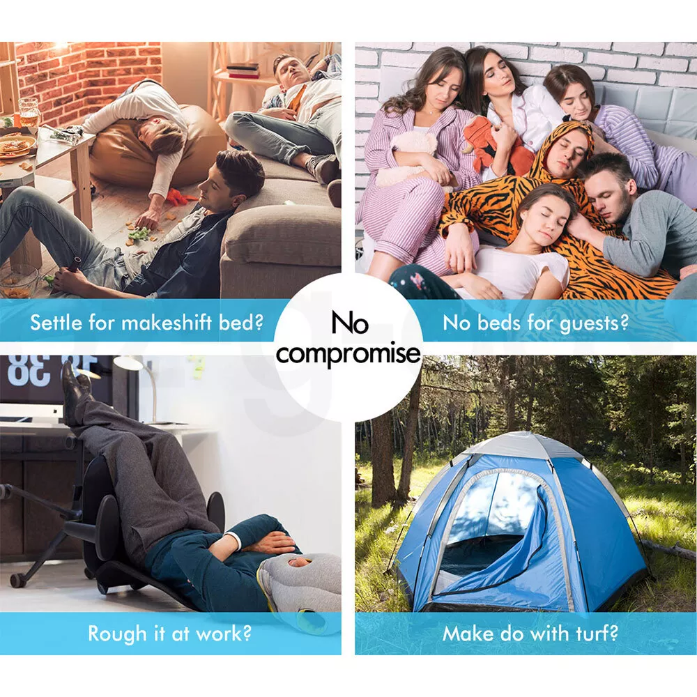 Starry Eucalypt Folding Mattress Foldable Sofa Lounge Foam Chair