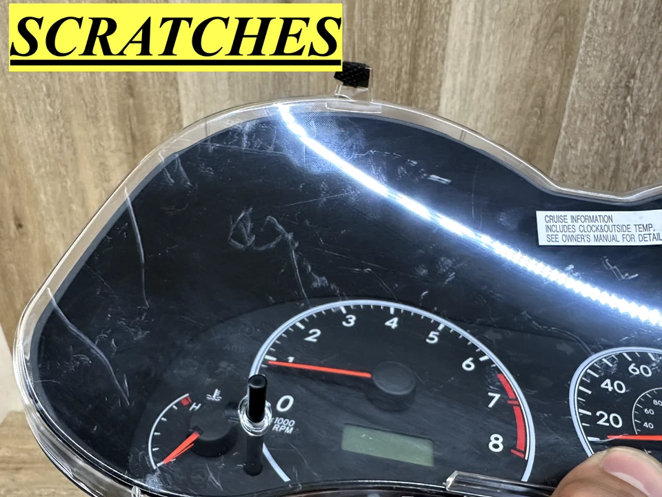 Toyota Corolla 2009-10 conjunto de cuadro de instrumentos pieza de fabricante original # 83800-12N40 Foto 2 de 4