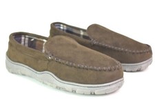 MENS LOAFERS SHOES SLIP ON COMFORT WINTER WARM OUTDOOR SLIPPERS UK SIZE 7-12