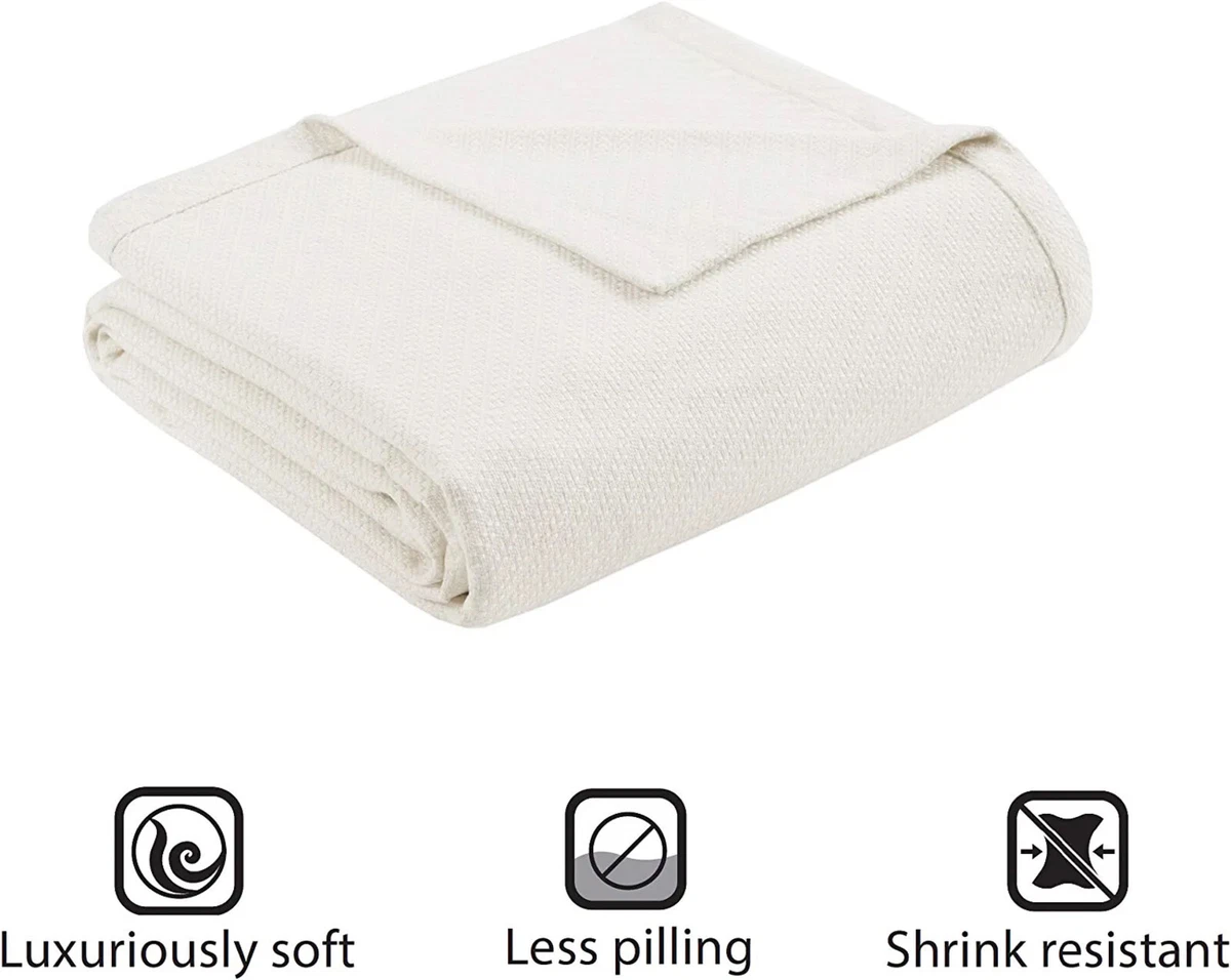 King Size Madison Park Liquid Cotton Blanket eBay