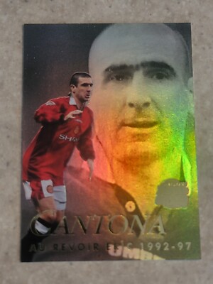 Eric Cantona 10枚限定 Gold 激レア カード サッカー Eric Cantona 1997-98 Merlin Premier Gold Golden Moments