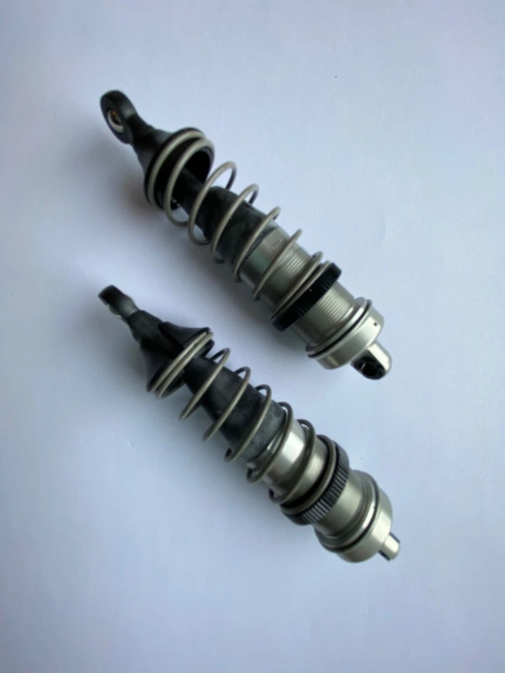 HPI Vorza Flux 101115 Big Bore Dämpfer 97mm 2 St vorn Feder grau TrophyBuggy - Bild 2 von 2