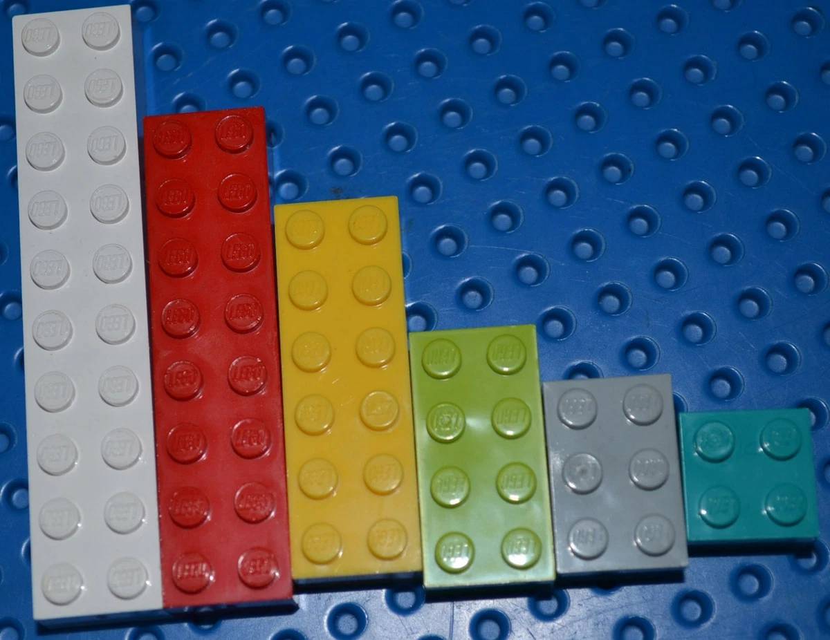 BRICKS ONLY! Lot of 500 Lego Brick Pieces 2x2 2x3 2x4 2x6 2x8 2x10 bulk M5 eBay