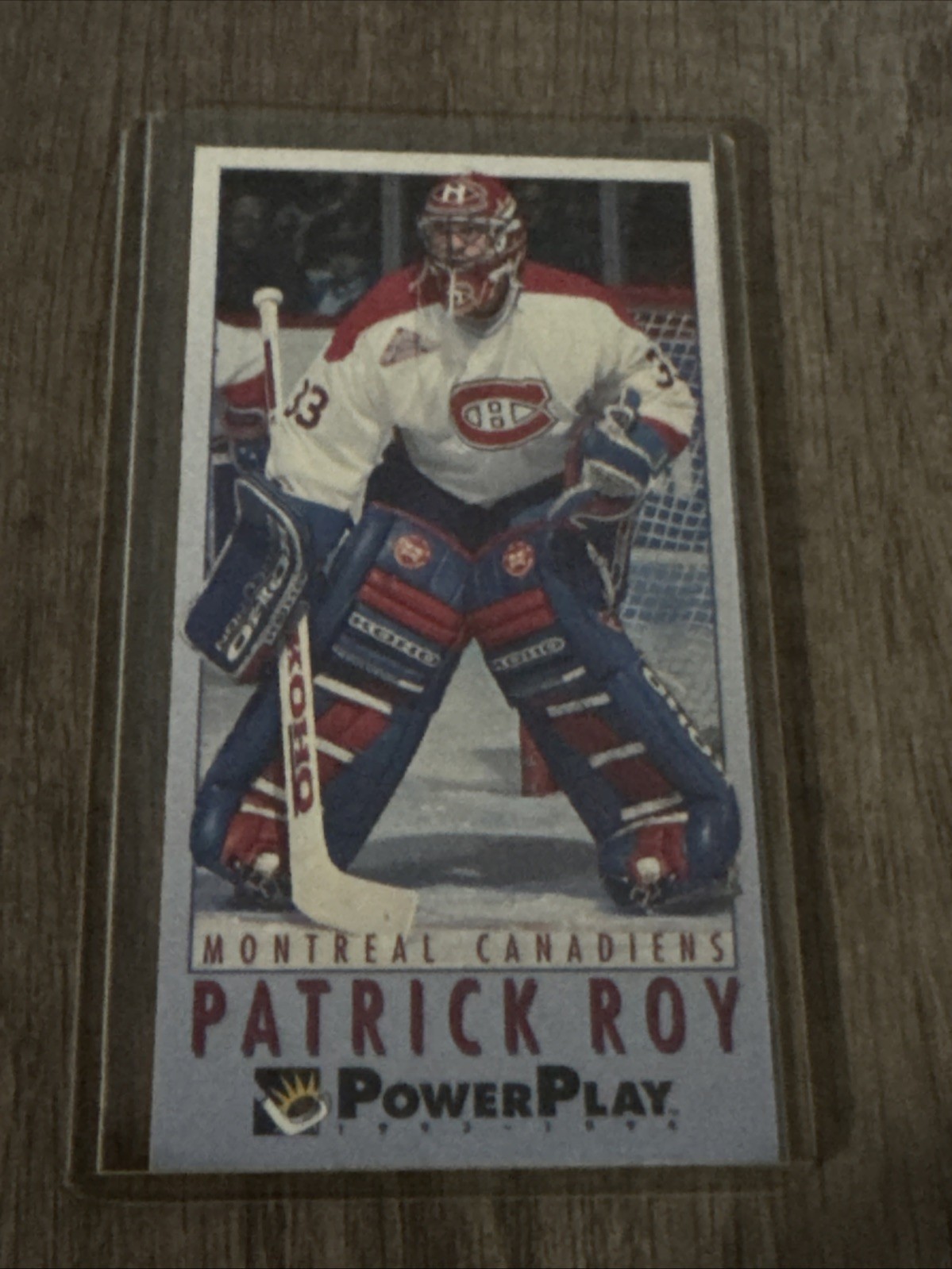 1993-94 Fleer Power Play Patrick Roy #133 HOF