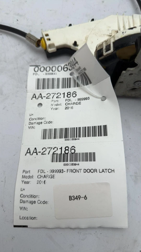 11 12 13 14 15 16 17 18 19 20 21 22 23 DODGE CHARGER Front Door Latch Dodge Left Foto 4 de 4
