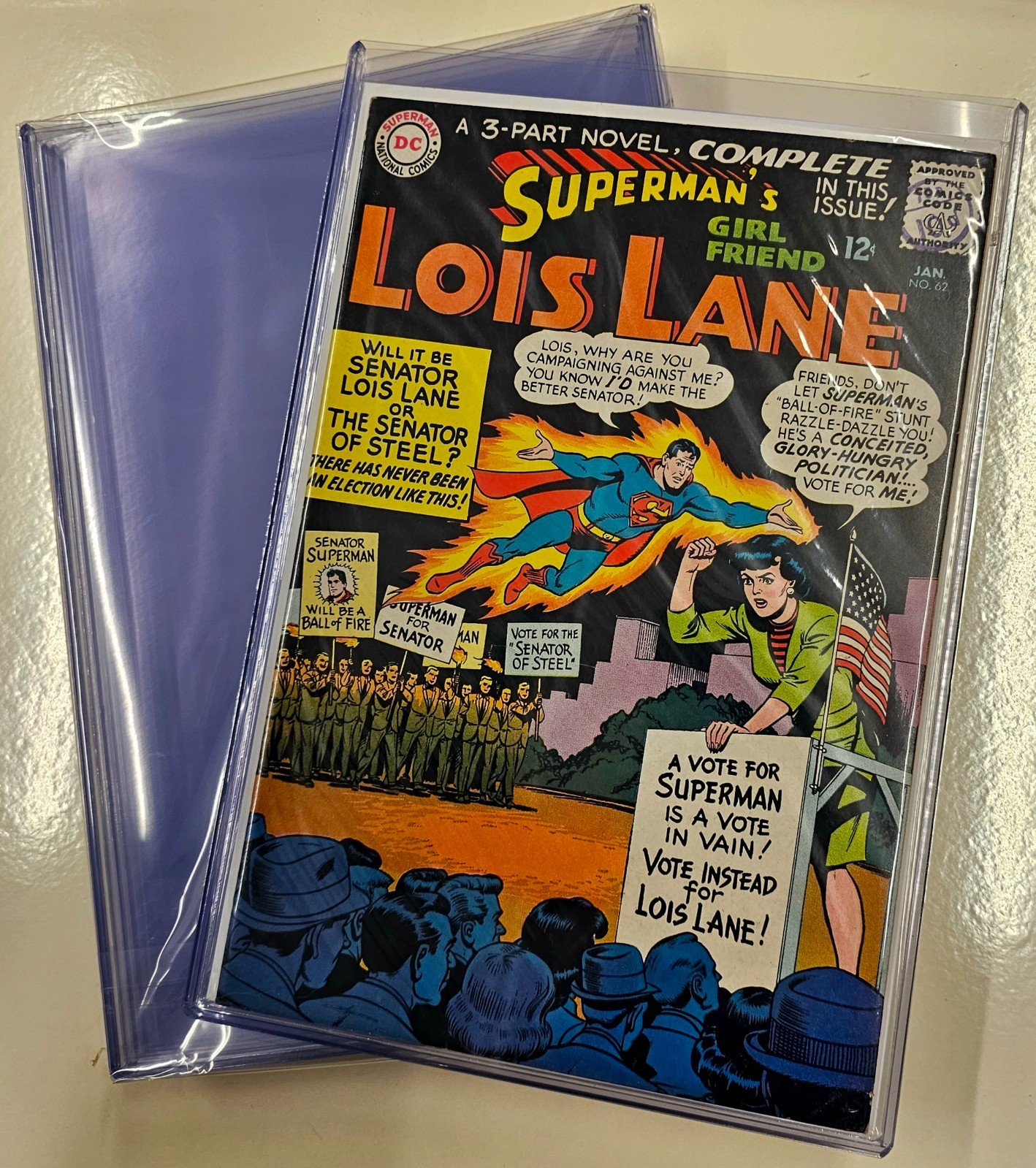 5 Silver Age Comic Book Top Loaders High Clarity PVC Rigid Display For Comics