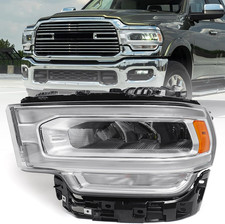 2019-24 Ram 2500 3500 Left Driver Side Led Headlightcompatible Replacement 2019-24 Ram 2500 3500 Left Driver Side Led Headlightcompatible Replacement