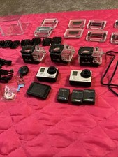Assorted GoPro3 , Cameras and Accessories Lot