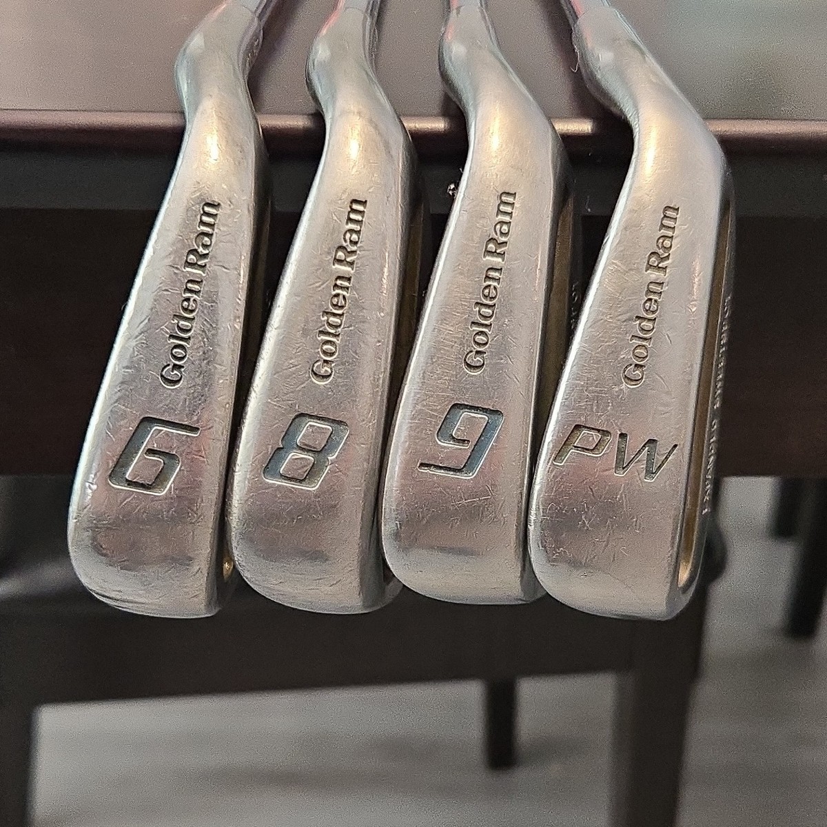 Golden Ram Lady Laser Vintage Iron Set Steel Shaft Expanded