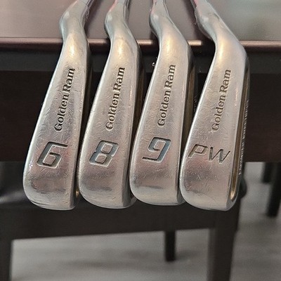 【女性用】RAM LASER ユーティリティ型 アイアンセット ８本 Golden Ram Lady Laser Vintage Iron Set Steel Shaft Expanded
