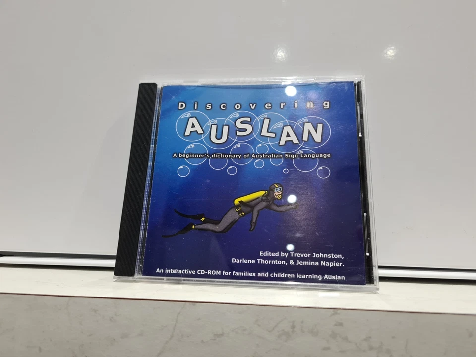 Discovering Auslan: Beginner's Dictionary Sign Language CD-Rom Retro PC 2002 - Image 2 of 4