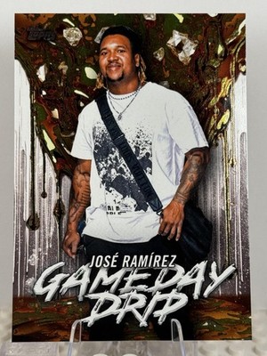 Jose Ramirez #GD-18 2026 Topps Gameday Drip Cleveland Guardians