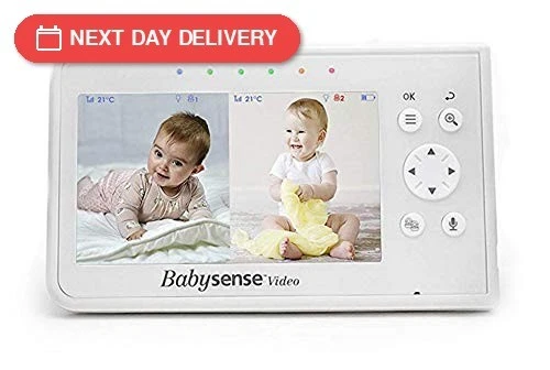 Babysense Split Screen Parent Unit for Video Baby Monitor V43