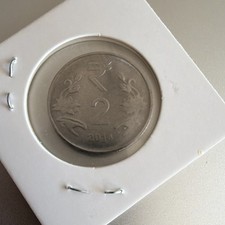 India 2 Rupees Stainless Steel Coin 2014 Republic Era BN Uncertified Ungraded