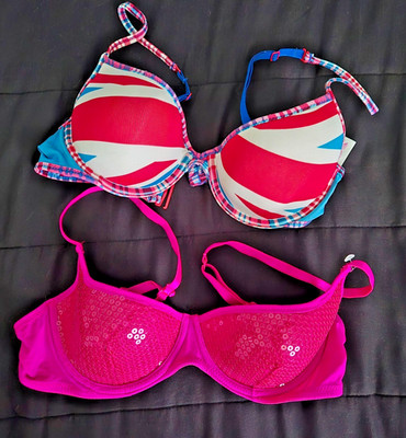 Set of 2 Women s Bras Size 36B   New Without Tags   Comfortable Everyday Wear