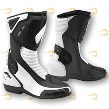 Pro Moto Track Racing Boots CE | Custom Fit Leather | Max Protection Gear