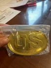 US Civil War Era Oval Replica Belt Buckle Plate Reproduction Soldier Infantry