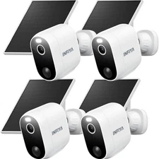 [4PK] Z1 Outdoor 2K HD Home Security Cameras 2.4G-Wireless Solar/Battery *NEW*
