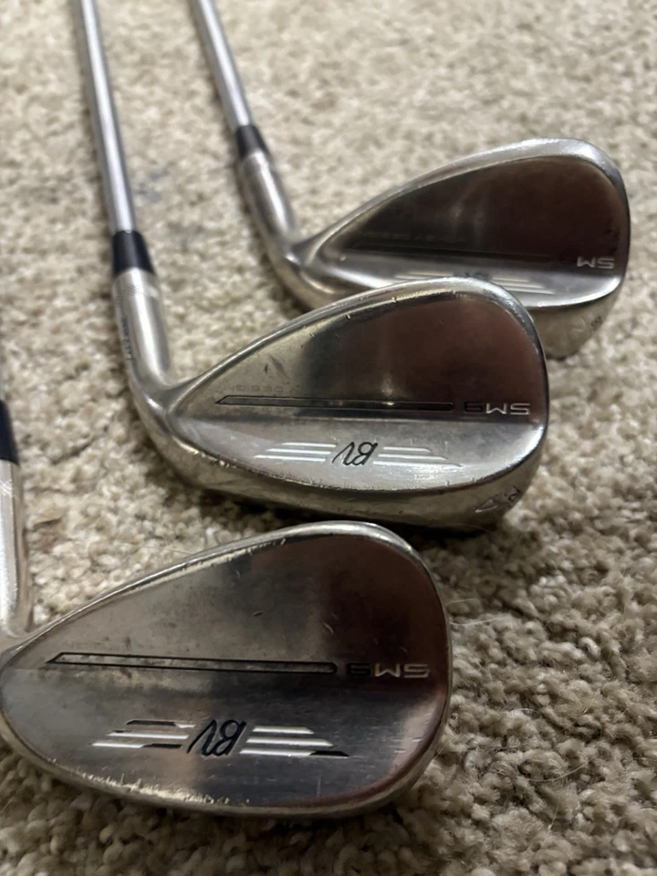 Juego de cuñas Titleist Vokey SM9 48, 54, 62 lofts Foto 3 de 4