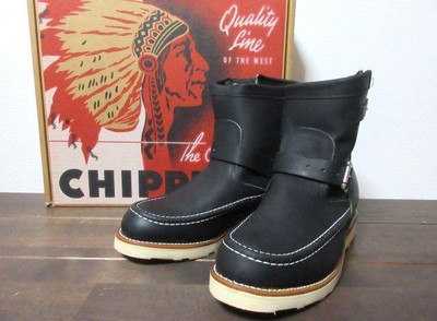 CHIPPEWA Chippewa Engineer Boots Boots 1901M07 Black #0527