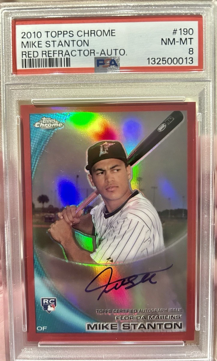 Giancarlo Stanton Baseball Sports Trading Cards & Accessories