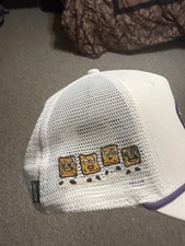 Men's White Chris Buescher Cinnamon Toast Crunch Hat