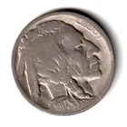 1917 D Buffalo nickel acid date
