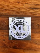 D'Addario EXL116-3D Electric Guitar Strings, 11-52, 3-Set Pack