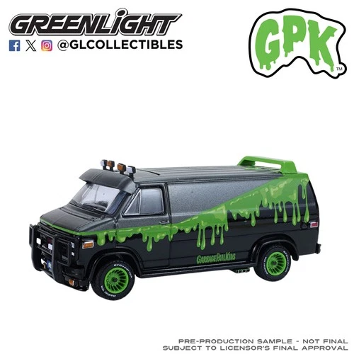 Greenlight Garbage Pail Kids 8 - Petey Da Fool - 1983 GMC Vandura 54120-A
