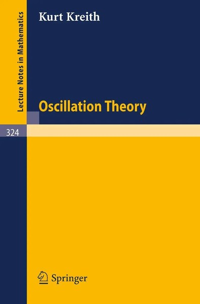 K. Kreith | Oscillation Theory | Taschenbuch | Englisch | Springer-image