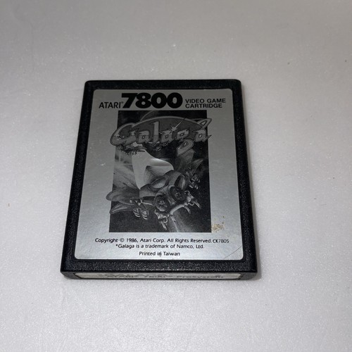 Atari 7800 Galaga Cart Only (Untested)