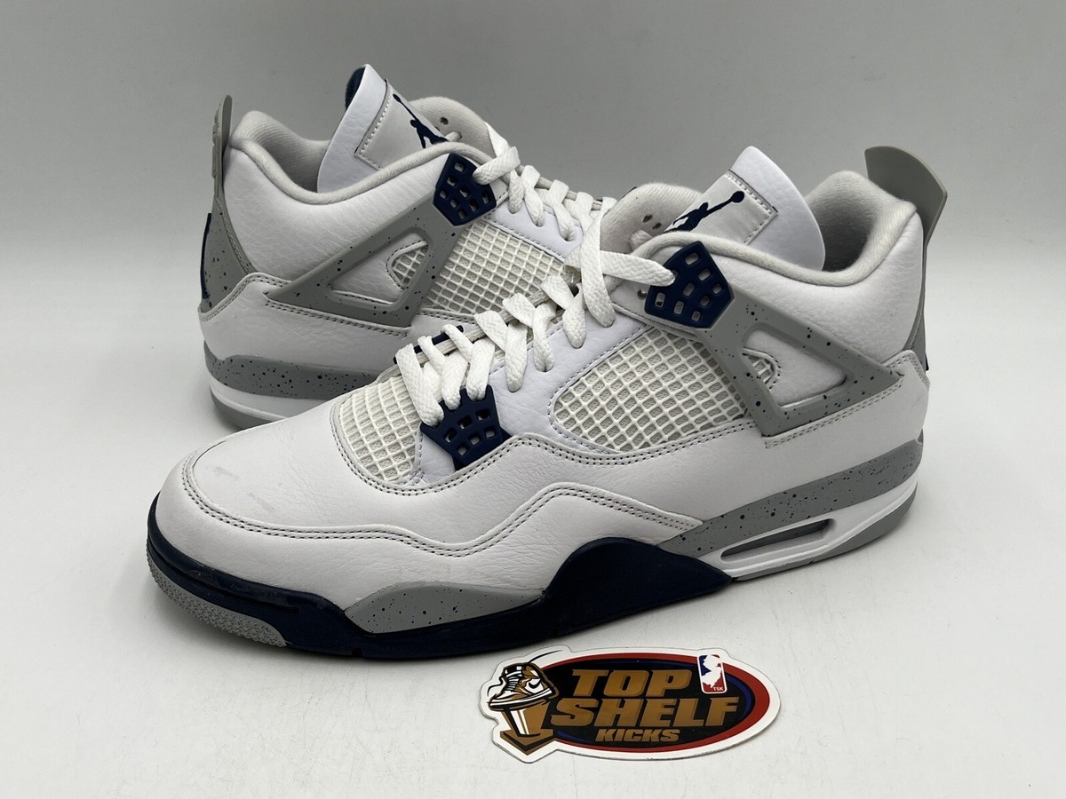 Air Jordan 4 Midnight Navy 2022 Size 11 Used Rare Retro