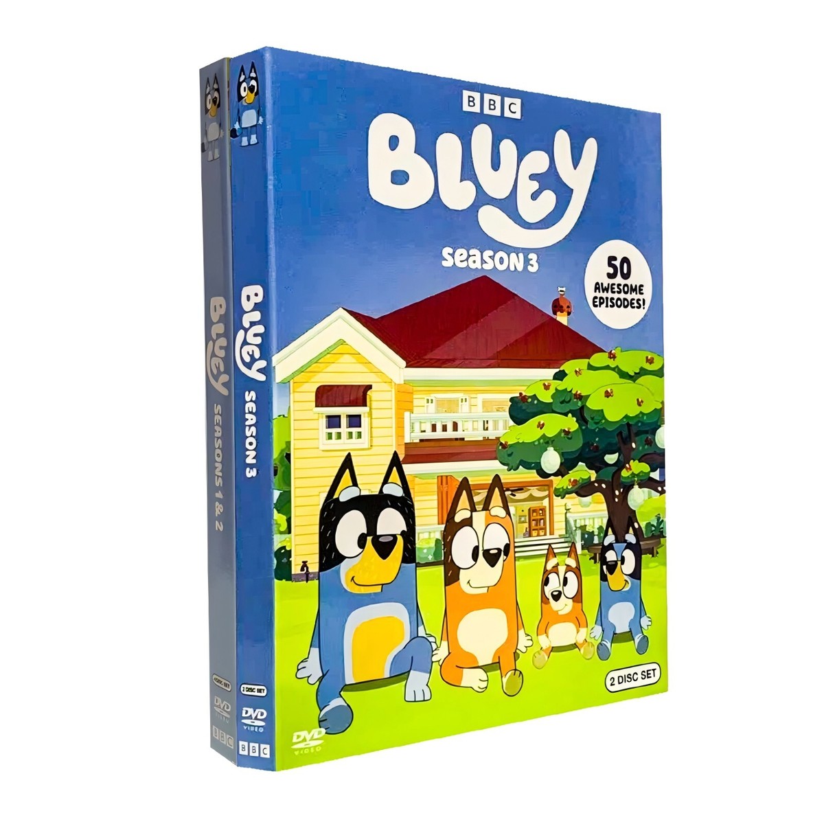 Bluey:The Complete Seasons 1-3 DVD 6-Disc Set Fast Shipping