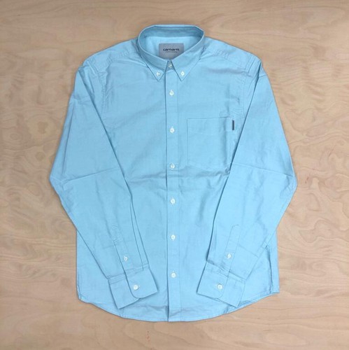 carhartt wip button down pocket shirt