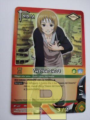 Yashamaru Card Yashamaru ® NI-180 ® Naruto Card Game ® Comune ® Italiano | eBay