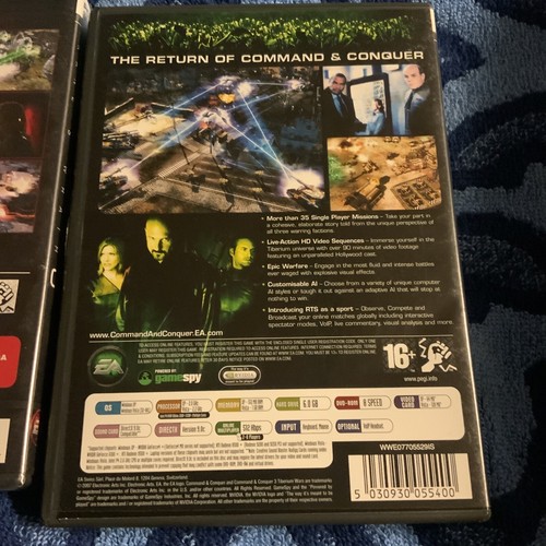 Command & Conquer 3 & Kane’s Wrath ( Still Sealed ) Pc Game Boxset - Picture 6 of 7