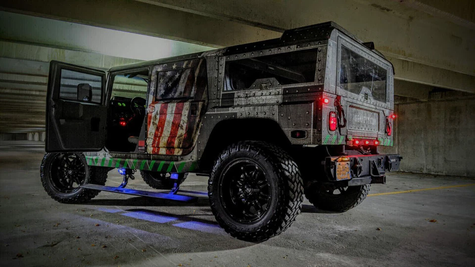 -DURAMAX- 1996 HUMMER H1 6.6 LMM conversion 6-speed Allison AM General Humvee - Image 3 of 4